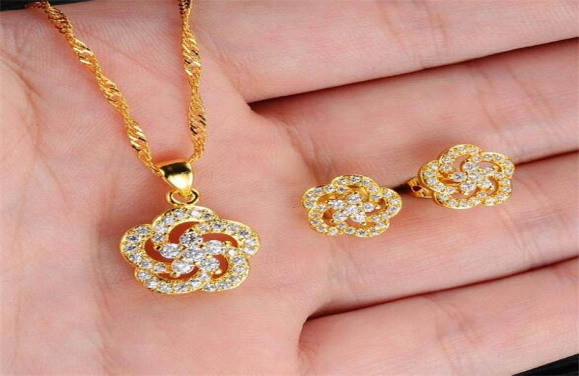 Fashion Trendy 18K Real Gold Plated Women Jewelry Set Luxury Austria White Crystal Wedding Necklaces Earrings Low 6282099399
Fashion Trendy 18K Real Gold Plated Women Jewelry Set Luxury Austria White Crystal Wedding Necklaces Earrings Low 6282099399