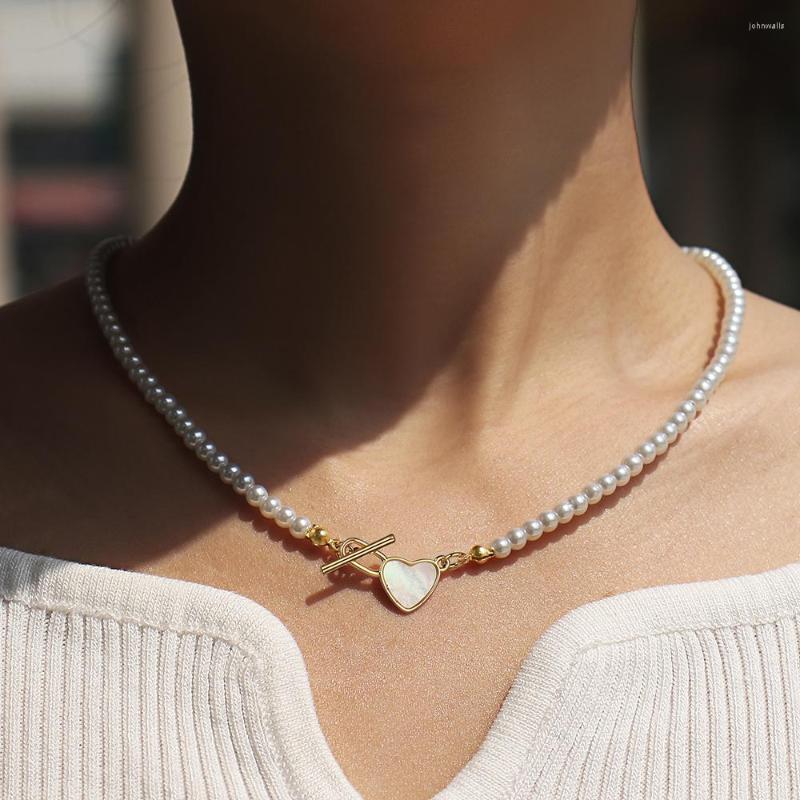 Choker Vintage Shell Heart Star Necklace Women Temperament 4mm Imitation Pearl Bead For Jewelry Gift
Choker Vintage Shell Heart Star Necklace Women Temperament 4mm Imitation Pearl Bead For Jewelry Gift