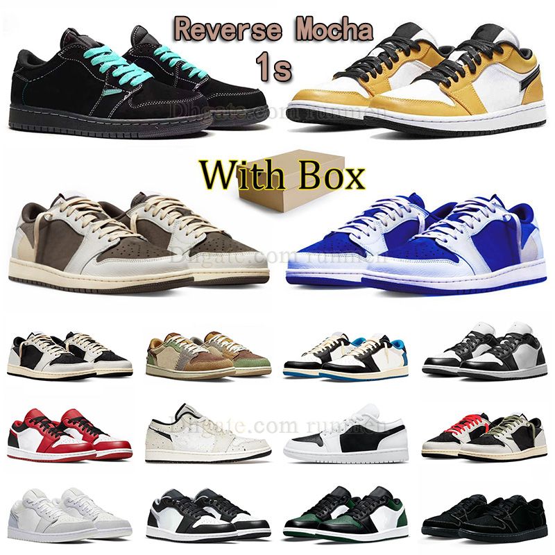 With Box dhgate retro basketball shoes jumpman 1 low reverse mocha 1s tiffany laser orange white blue men women sneakers black phantom chicago panda outdoor trainers, E42 36-47 panda(leather)
With Box dhgate retro basketball shoes jumpman 1 low reverse mocha 1s tiffany laser orange white blue men women sneakers black phantom chicago panda outdoor trainers, E42 36-47 panda(leather)