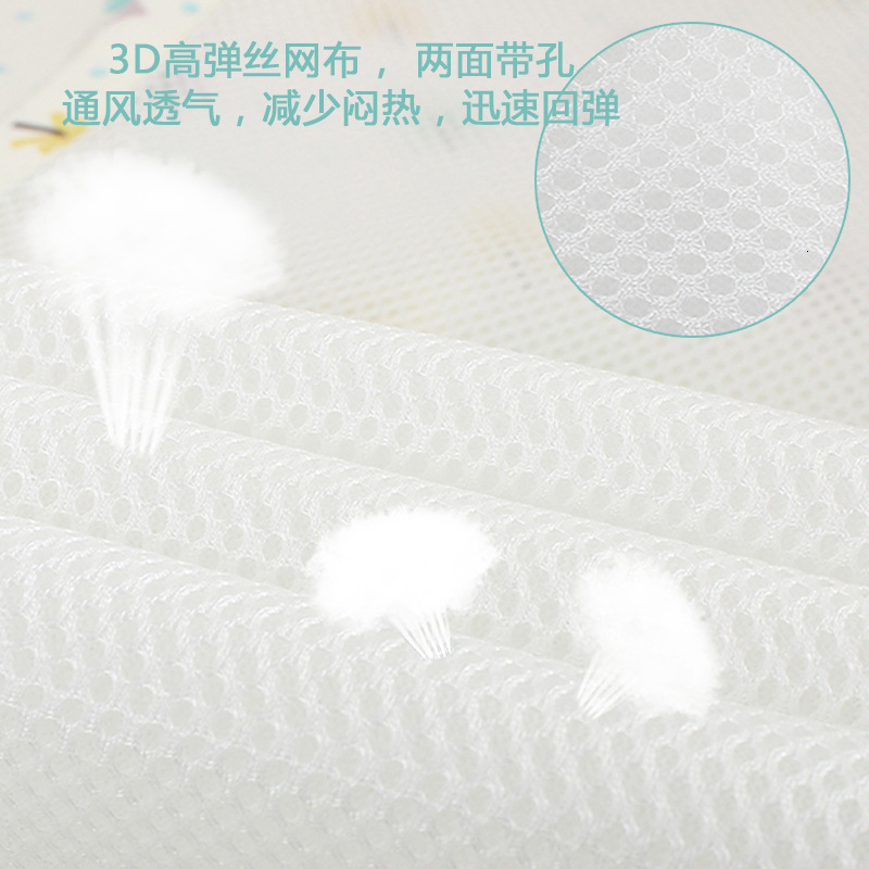 Bedding Sets 5pcs/set Summer Baby Bedding Set born Crib Around Protector Bumper Cushion Infant Cot Bed Fence Set Breathable Baby Sheet 230510
