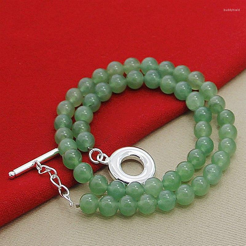 Chains BABYLLNT 2023 Fashion Green Pearl Strand Necklace Silver 925 Jewelry Women Necklaces For Engagement Party Gifts
Chains BABYLLNT 2023 Fashion Green Pearl Strand Necklace Silver 925 Jewelry Women Necklaces For Engagement Party Gifts