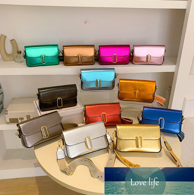 Women's Bag Shoulder Simple Chain Small Square Bags Glossy Underarm Bag Texture Wide Shoulder Strap Messenger Bags, 00
Women's Bag Shoulder Simple Chain Small Square Bags Glossy Underarm Bag Texture Wide Shoulder Strap Messenger Bags, 00