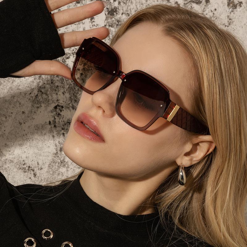 Sunglasses 2023 Fashion Square Men's And Women's Retro