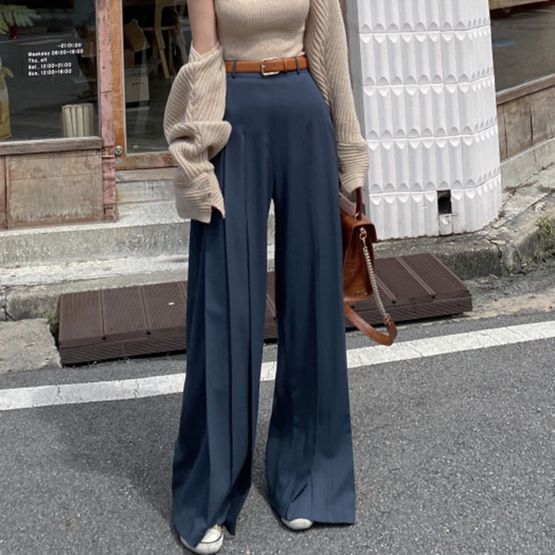 Women's Pants s Celana Panjang Kaki Lebar Pinggang Tinggi Kasual Warna Polos Wanita Musim Semi Panas Korea Chic Longgar Lurus Gorden 2023 Baru 230509, Black
Women's Pants s Celana Panjang Kaki Lebar Pinggang Tinggi Kasual Warna Polos Wanita Musim Semi Panas Korea Chic Longgar Lurus Gorden 2023 Baru 230509, Black