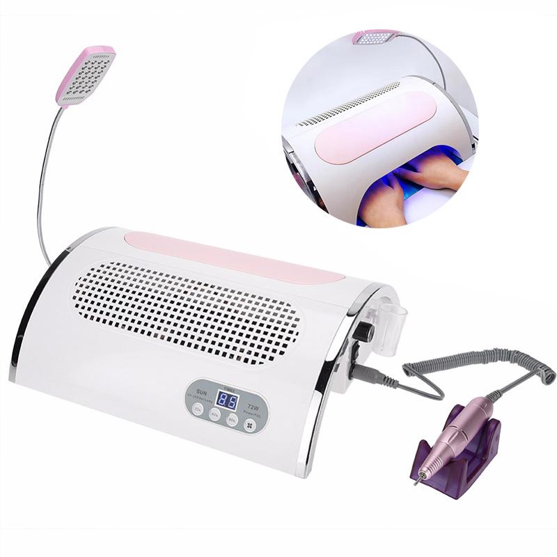 Nail Drill & Accessories 5 In 1 Electric Machine Dust Vacuum Suction Cleaner Nails Lamp UV LED Salon Equipment Pedicure Manicure
Nail Drill & Accessories 5 In 1 Electric Machine Dust Vacuum Suction Cleaner Nails Lamp UV LED Salon Equipment Pedicure Manicure