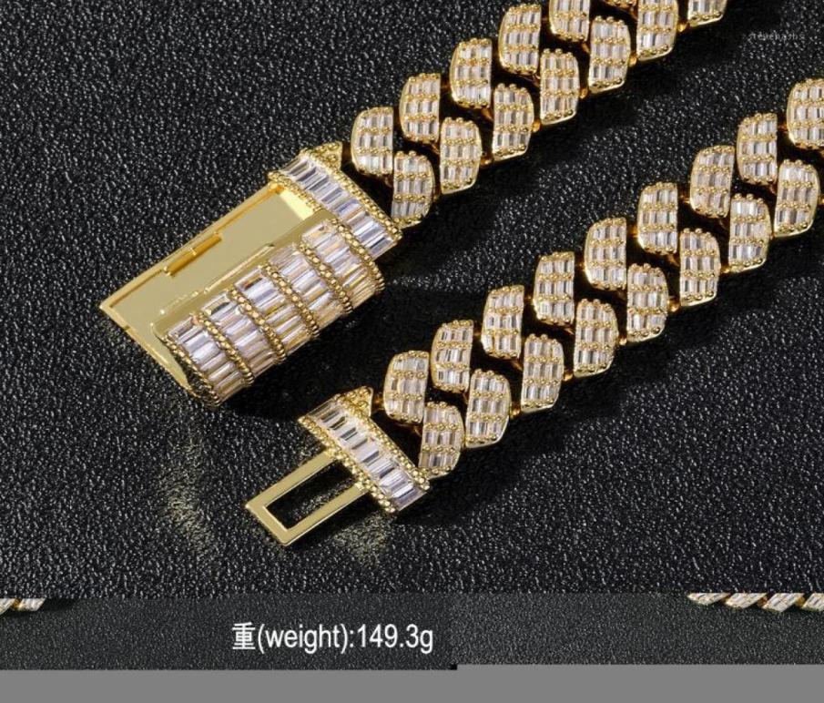 17mm Miami Baguette Zircon Prong Set Box Clasp Cuban Chains Necklace For Men Hip Hop Iced Out Bling Rapper Jewelry 20219814191
17mm Miami Baguette Zircon Prong Set Box Clasp Cuban Chains Necklace For Men Hip Hop Iced Out Bling Rapper Jewelry 20219814191