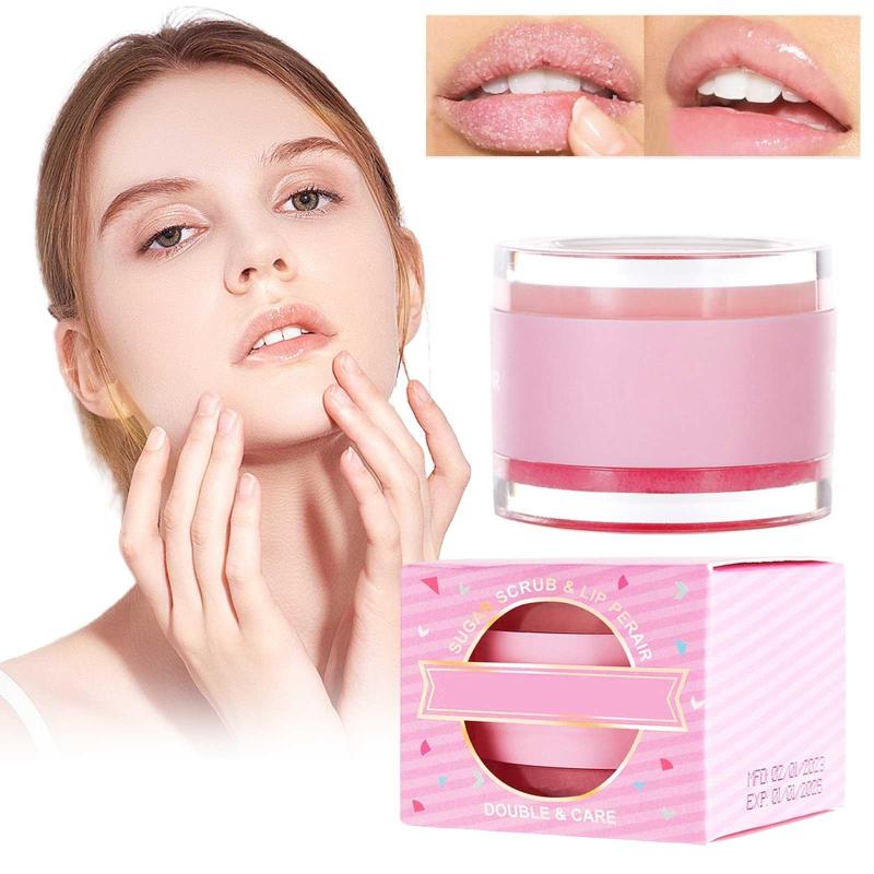 Lip Gloss Scrub 2 In 1 Double Action Lipstick Sleeping With Exfoliator & Moisturizer Effect Stain Peel Off, Pink
Lip Gloss Scrub 2 In 1 Double Action Lipstick Sleeping With Exfoliator & Moisturizer Effect Stain Peel Off, Pink