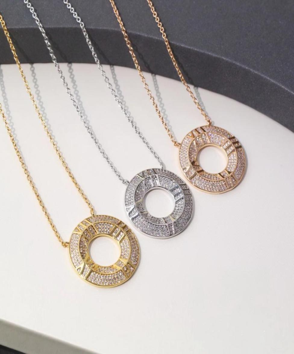 Europe America Fashion Style Lady Women 18K Gold Chain Necklace Engraved T Letter X Closed Circle Full Diamond Roman numerals Pend8332765
Europe America Fashion Style Lady Women 18K Gold Chain Necklace Engraved T Letter X Closed Circle Full Diamond Roman numerals Pend8332765