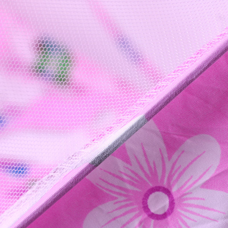 Crib Netting 0-24 Months Baby Infant Bedding Mesh Crib Netting Folding Baby Mosquito Nets with Mattress Pillow Music Bag or Cool Mat Pillow 230510