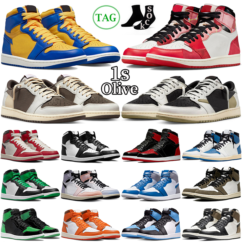 jumpman 1 basketball shoes for men women 1s Olive Reverse Laney Mocha Black Phantom Lost And Found Concord Fragment Denim mens trainers outdoor sports sneakers, #1
jumpman 1 basketball shoes for men women 1s Olive Reverse Laney Mocha Black Phantom Lost And Found Concord Fragment Denim mens trainers outdoor sports sneakers, #1