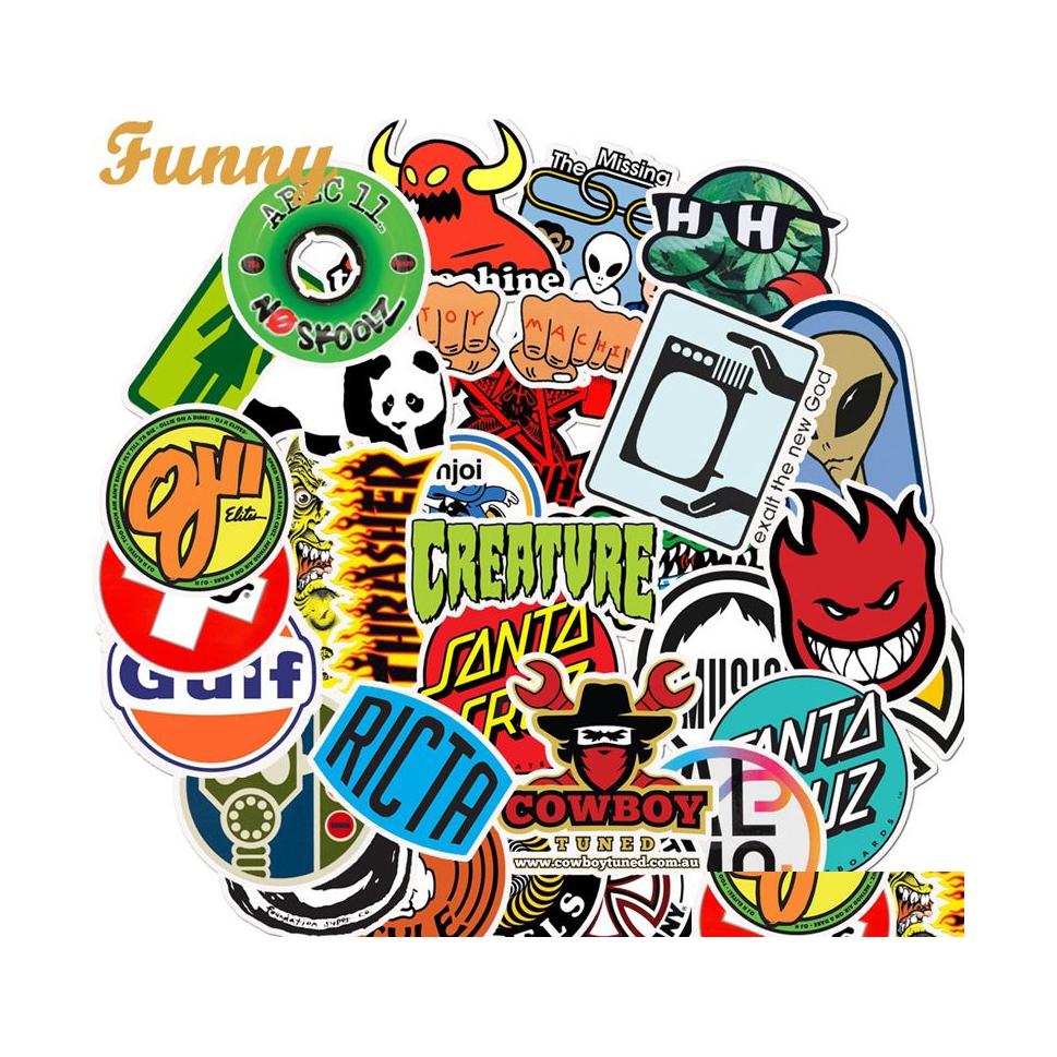 Car Stickers 50Pcs Fashion Graffiti Decal Sticker For Guitar Laptop Book Water Cup Lage Fridge Skateboard Bicycle Drop Delivery Mobi Dhoaj, Randomly sended
Car Stickers 50Pcs Fashion Graffiti Decal Sticker For Guitar Laptop Book Water Cup Lage Fridge Skateboard Bicycle Drop Delivery Mobi Dhoaj, Randomly sended