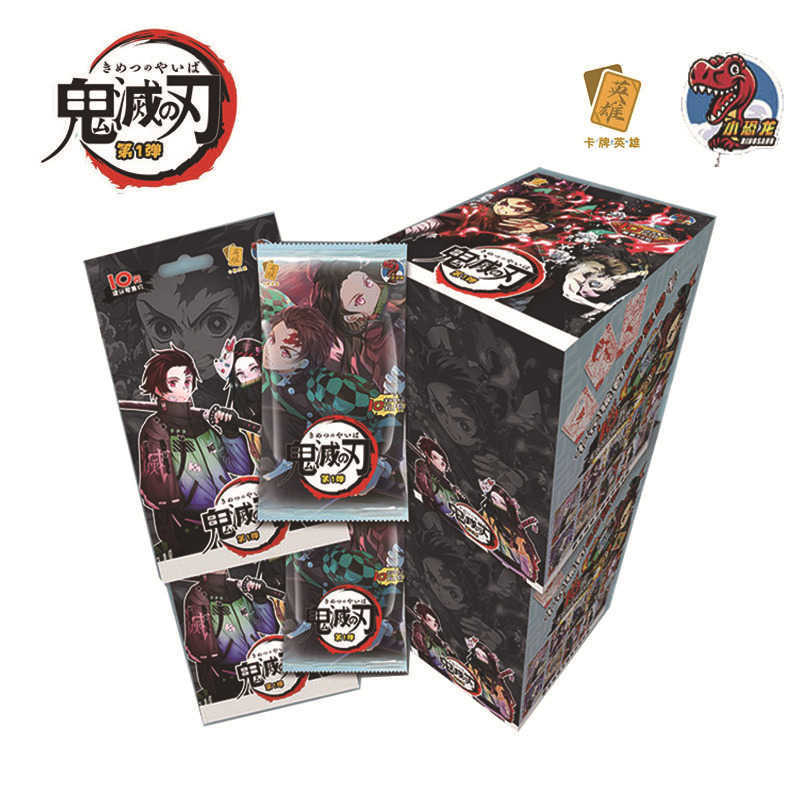 Cartoon Figures 2022 Demon Slayer cards Box hobby Collection TCG Playing Game rare Card Kimetsu No Yaiba Figures for Children gift Toy T230301
Cartoon Figures 2022 Demon Slayer cards Box hobby Collection TCG Playing Game rare Card Kimetsu No Yaiba Figures for Children gift Toy T230301