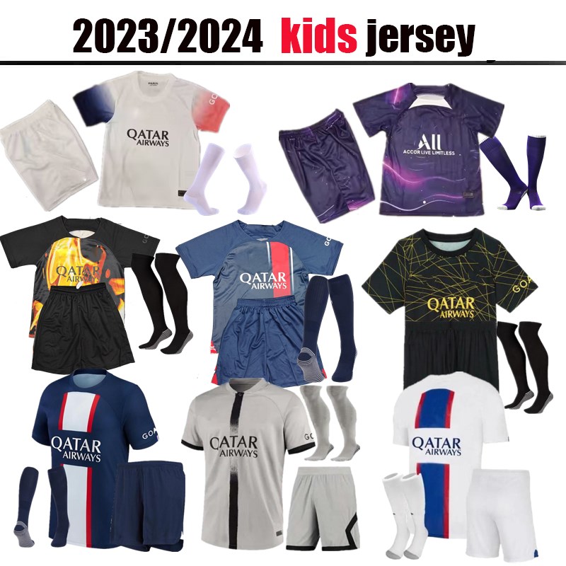 22 23 24 kids kit socks home away MBAPPE HAKIMI PLAYER #30 soccer jersey PAriS SERGIO RAMOS Maillots de football 2023 2024 MARQUINHOS VERRATTI shirt uniforms maillot
22 23 24 kids kit socks home away MBAPPE HAKIMI PLAYER #30 soccer jersey PAriS SERGIO RAMOS Maillots de football 2023 2024 MARQUINHOS VERRATTI shirt uniforms maillot