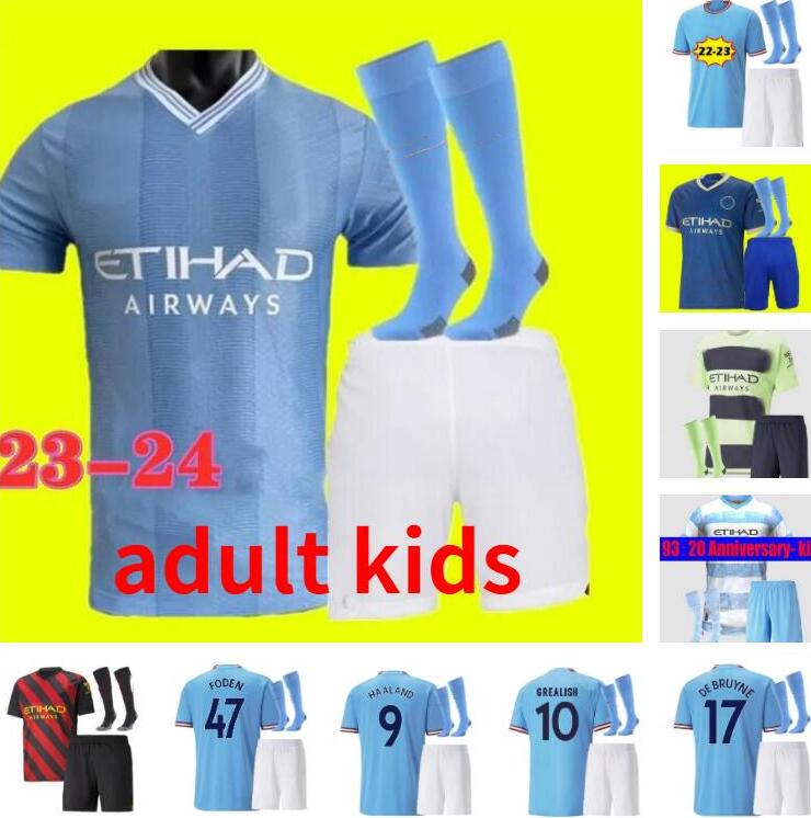 HAALAND soccer jersey 22 23 DE BRUYNE PHILLIPS MANS CITIES GREALISH STERLING FERRAN MAHREZ MANCHESTERS FODEN 2022 2023 football shirt uniforms adult kids kit sets
HAALAND soccer jersey 22 23 DE BRUYNE PHILLIPS MANS CITIES GREALISH STERLING FERRAN MAHREZ MANCHESTERS FODEN 2022 2023 football shirt uniforms adult kids kit sets
