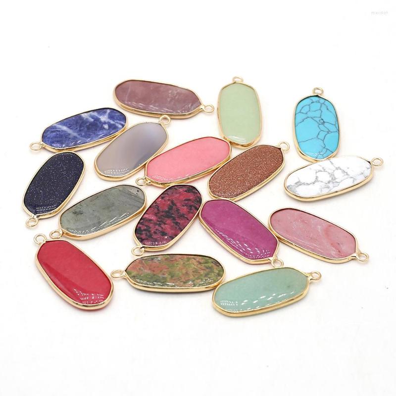 Pendant Necklaces Natural Stone Gem Rounded Rectangle Glazed Jade Opal Handmade Crafts DIY Necklace Bracelet Earring Accessories 15x36mm
Pendant Necklaces Natural Stone Gem Rounded Rectangle Glazed Jade Opal Handmade Crafts DIY Necklace Bracelet Earring Accessories 15x36mm