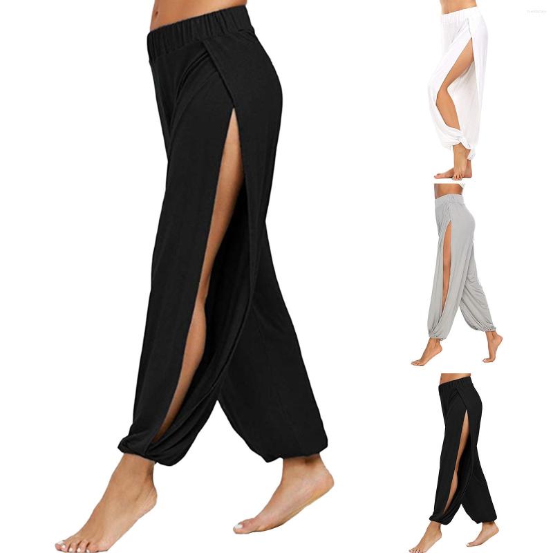 Women' Pants Women Loose Wide Leg Fitness Yoga Split Trousers Open For Comfort Gypsy Hippie Exercise Harem, Black
Women' Pants Women Loose Wide Leg Fitness Yoga Split Trousers Open For Comfort Gypsy Hippie Exercise Harem, Black