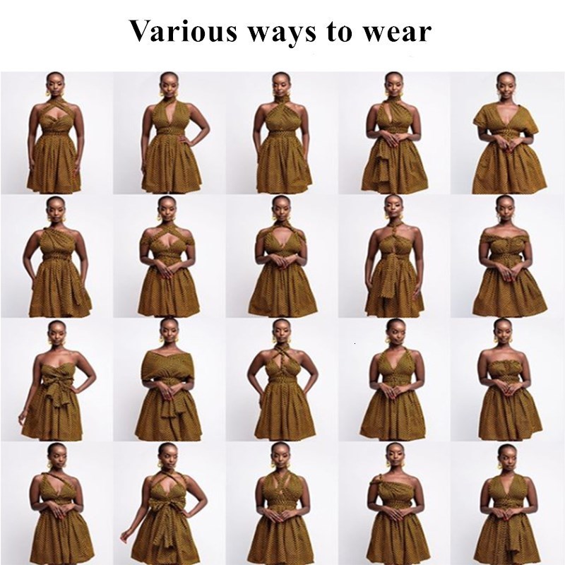 Ethnic Clothing African Jumpsuits For Women Traditional Dashiki Ankara Print Wide Leg Bandage OnePiece Shorts Style 230510