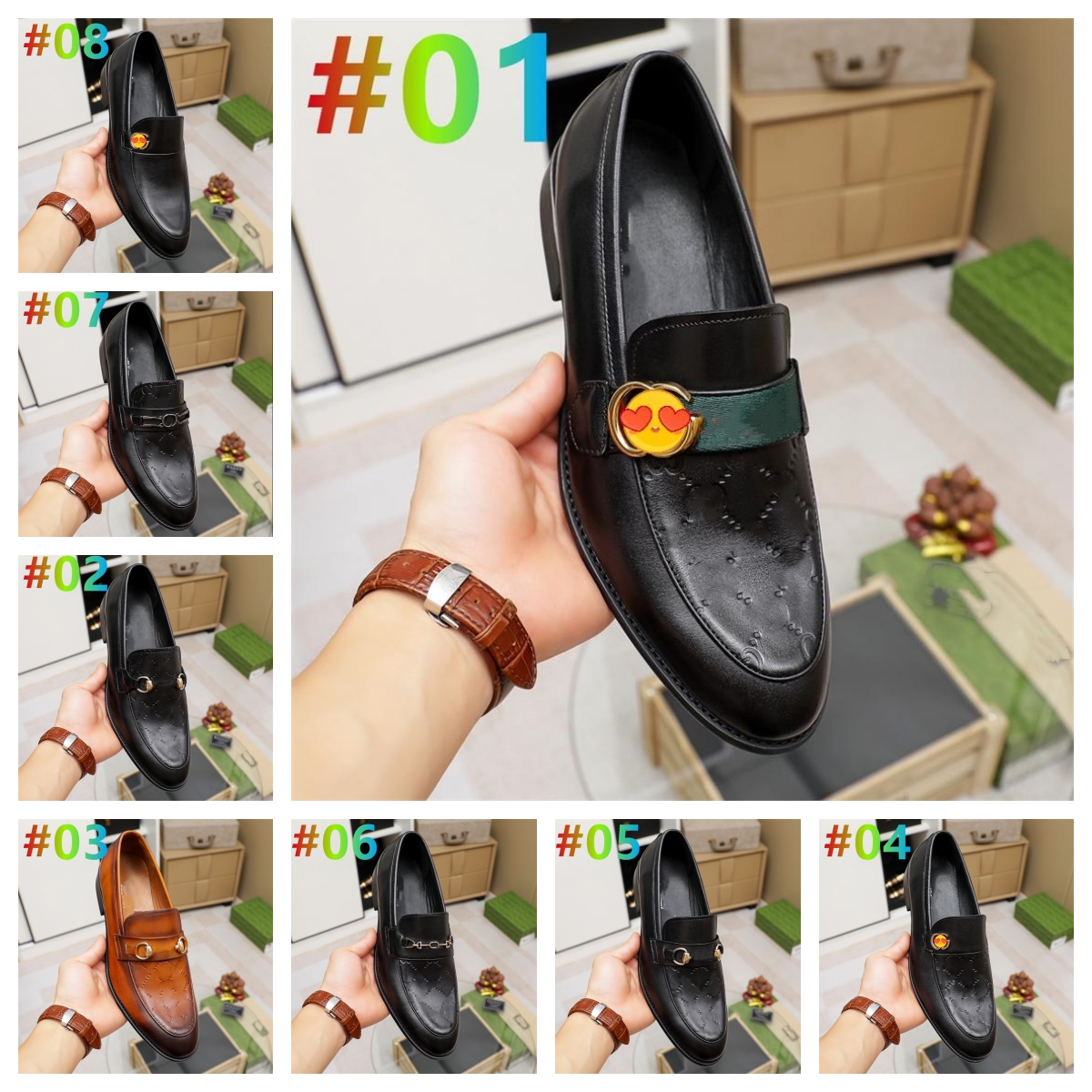 Dress Shoes A1 2022 G 4 Mode Mens Designer Genuine Leather Fashion Man 2021 Spring Autumn Office Carrer Wedding Comfy Style size 38-46, #09
Dress Shoes A1 2022 G 4 Mode Mens Designer Genuine Leather Fashion Man 2021 Spring Autumn Office Carrer Wedding Comfy Style size 38-46, #09