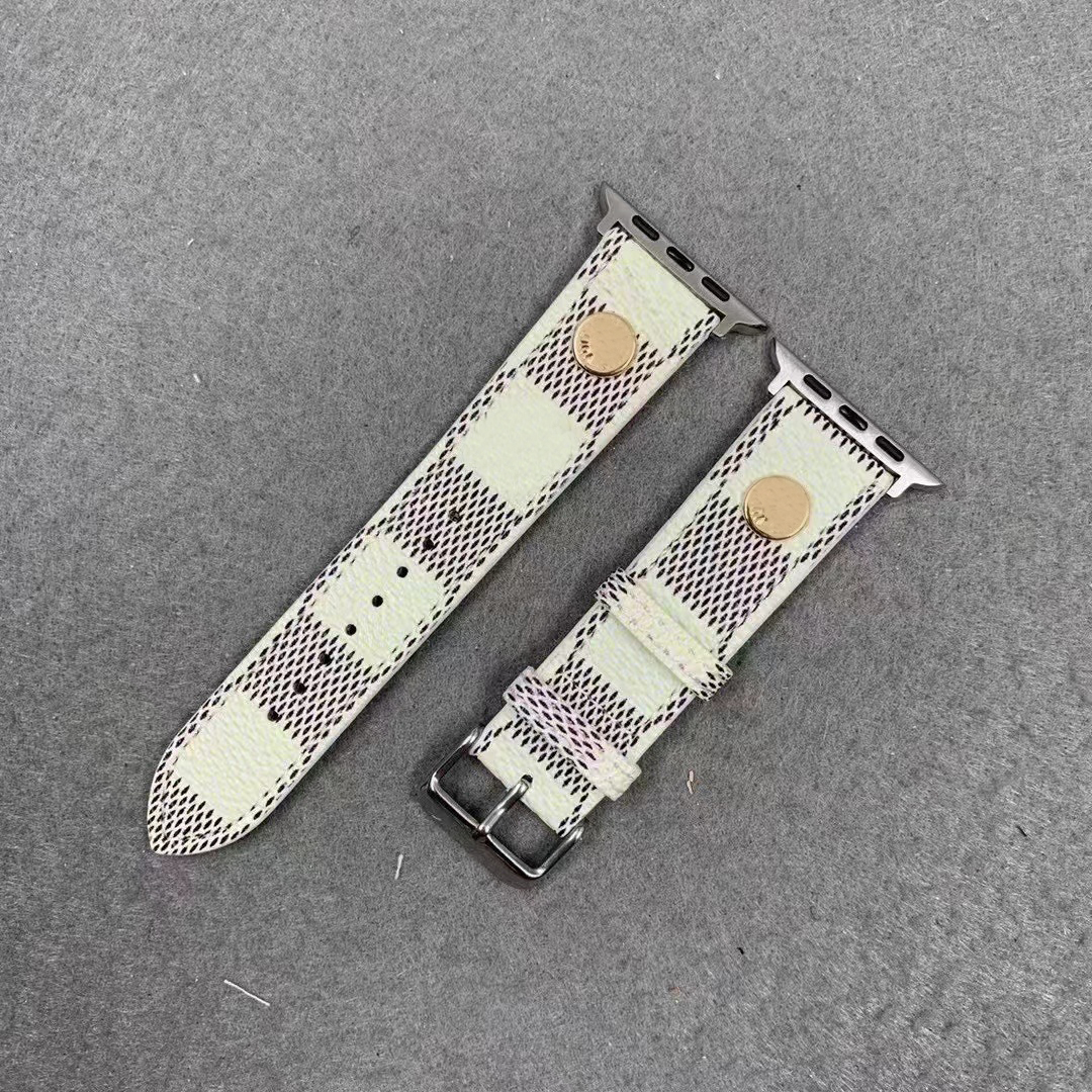 Fashion Designer Straps Watchbands for Apple Watch Band 49mm 45mm 38mm 41mm 44mm bands Leather Strap Bracelet Fashion Wristband iwatch 8 7 6 5 4 SE
Fashion Designer Straps Watchbands for Apple Watch Band 49mm 45mm 38mm 41mm 44mm bands Leather Strap Bracelet Fashion Wristband iwatch 8 7 6 5 4 SE