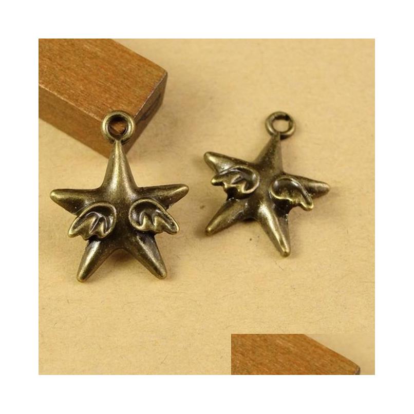 Charms 300 Pcs/Lot Antique Bronze Alloy Angel Star Wings Pendant 22X18Mm Good For Diy Craft Drop Delivery Jewelry Findings Components Dhwuq
Charms 300 Pcs/Lot Antique Bronze Alloy Angel Star Wings Pendant 22X18Mm Good For Diy Craft Drop Delivery Jewelry Findings Components Dhwuq