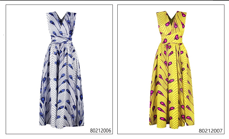 Ethnic Clothing African Clothes s Dashiki Print Party Shoulder Off Ladies Sling Skirts Africa Dresses for Women Bazin Ankera Long Robe 230510