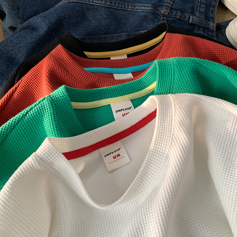 Men's T-Shirts Summer Waffle Fashion Casual TShirt Exquisite Printing Streetwear Men T-Shirt Oversized Harajuku High Quality Short Sleeve 230510