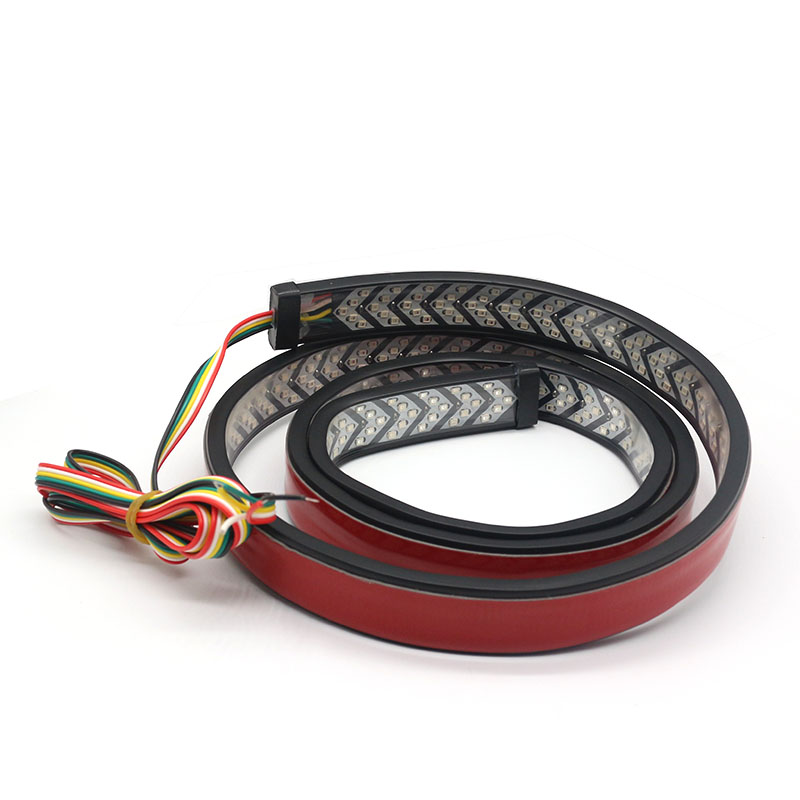 Dynamic Pickup DRL Turn Signal Lamp Tail Truck Tailgate Light Bar LED Strip Reverse Brake Lamp Sequential Flowing Turning Lamp