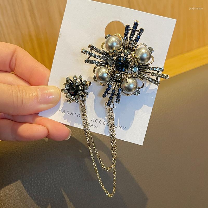 Brooches EASYA Women's Luxury Jewelry Classic Pearl Cross Chain Premium Metal Brooch Gift For Girlfriend Lucky Symbol
Brooches EASYA Women's Luxury Jewelry Classic Pearl Cross Chain Premium Metal Brooch Gift For Girlfriend Lucky Symbol