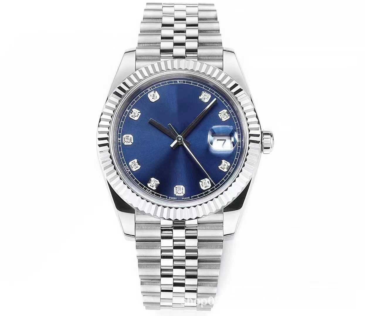 RELOJ HOMBRE datejust watches for men luxury movement wristwatch high quality Waterproof Fully New, Blue 1
RELOJ HOMBRE datejust watches for men luxury movement wristwatch high quality Waterproof Fully New, Blue 1