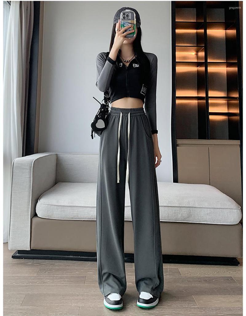 Women's Pants 2023 Styling Spring Women's High Waist Loose Casual Sweet Look Thin Summer Wide Leg Sporty Outfits Sweatpants C4633, Tall black
Women's Pants 2023 Styling Spring Women's High Waist Loose Casual Sweet Look Thin Summer Wide Leg Sporty Outfits Sweatpants C4633, Tall black