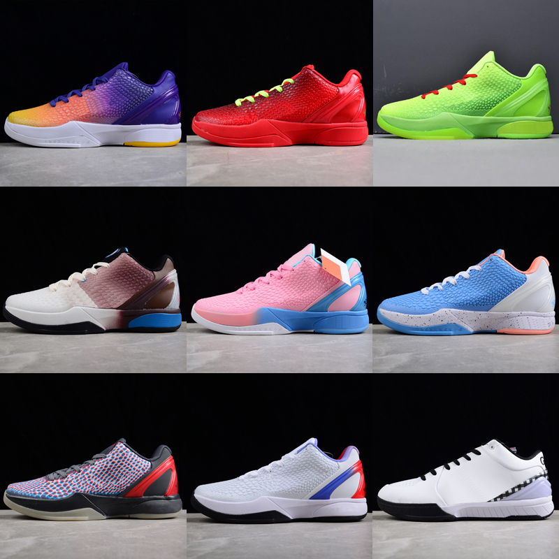 Mamba 6 Protro Reverse Grinch BHM Del Sol Black Gold Men Basketball Shoes 6s Forever Mambacita Think Pink Bright Crimson Electric Green Sports Sneakers Size 40-46, As photo 11
Mamba 6 Protro Reverse Grinch BHM Del Sol Black Gold Men Basketball Shoes 6s Forever Mambacita Think Pink Bright Crimson Electric Green Sports Sneakers Size 40-46, As photo 11