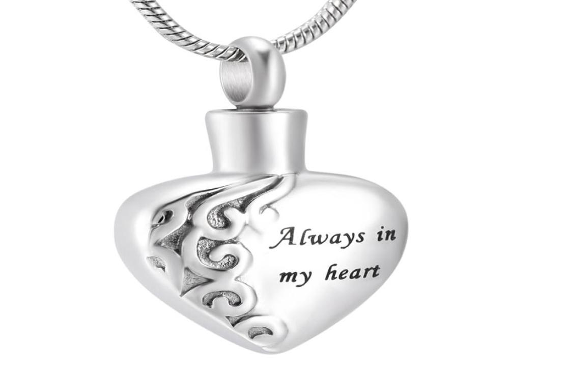 LkJ10021 Classic Ash Pendant Necklace MensWomen Memorial Jewelry Carving Always in My Heart Dog Cat Paw Cremation Urn Keepsake Ne1385997
LkJ10021 Classic Ash Pendant Necklace MensWomen Memorial Jewelry Carving Always in My Heart Dog Cat Paw Cremation Urn Keepsake Ne1385997