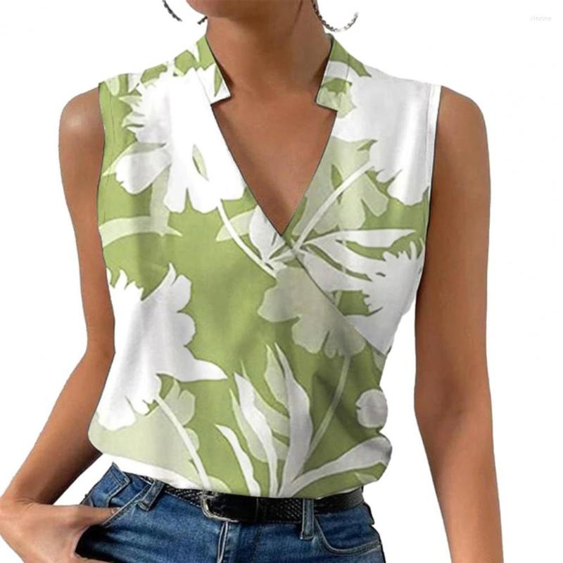 Women's Blouses Trendy Women Blouse Polyester Floral Print Summer Shirt Top Exquisite Pattern Lightweight For, Blue 
Women's Blouses Trendy Women Blouse Polyester Floral Print Summer Shirt Top Exquisite Pattern Lightweight For, Blue