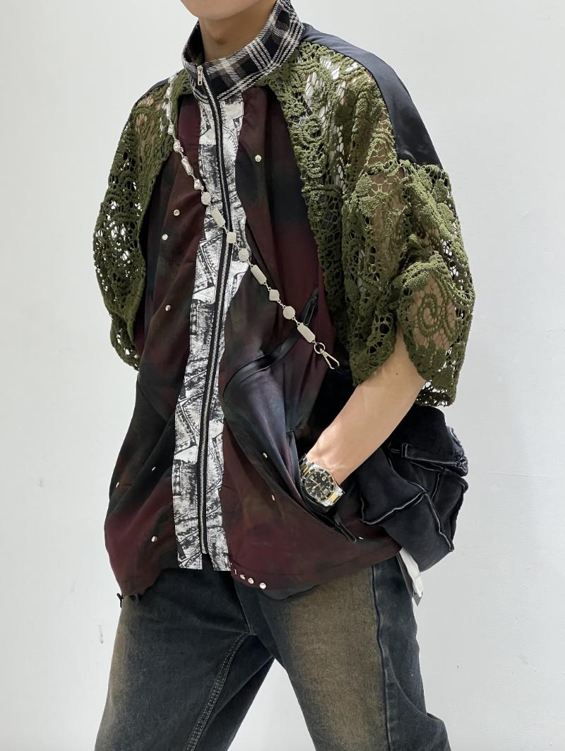 Men's Casual Shirts Q0502 Fashion Men's 2023 Runway Luxury European Design Party Style Clothing, Picture shown
Men's Casual Shirts Q0502 Fashion Men's 2023 Runway Luxury European Design Party Style Clothing, Picture shown