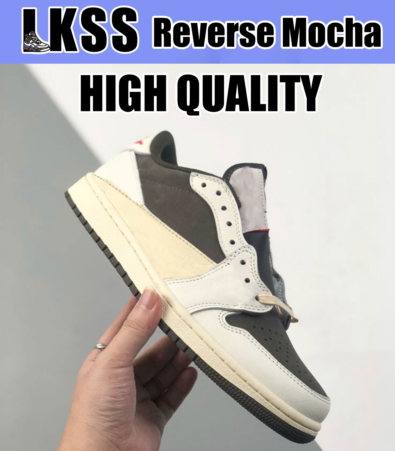 LKSS TS Reverse Mocha Jumpman 1 1s Shoes OG Mens Basketball Sneaker Sports Sneakers, As pic
LKSS TS Reverse Mocha Jumpman 1 1s Shoes OG Mens Basketball Sneaker Sports Sneakers, As pic