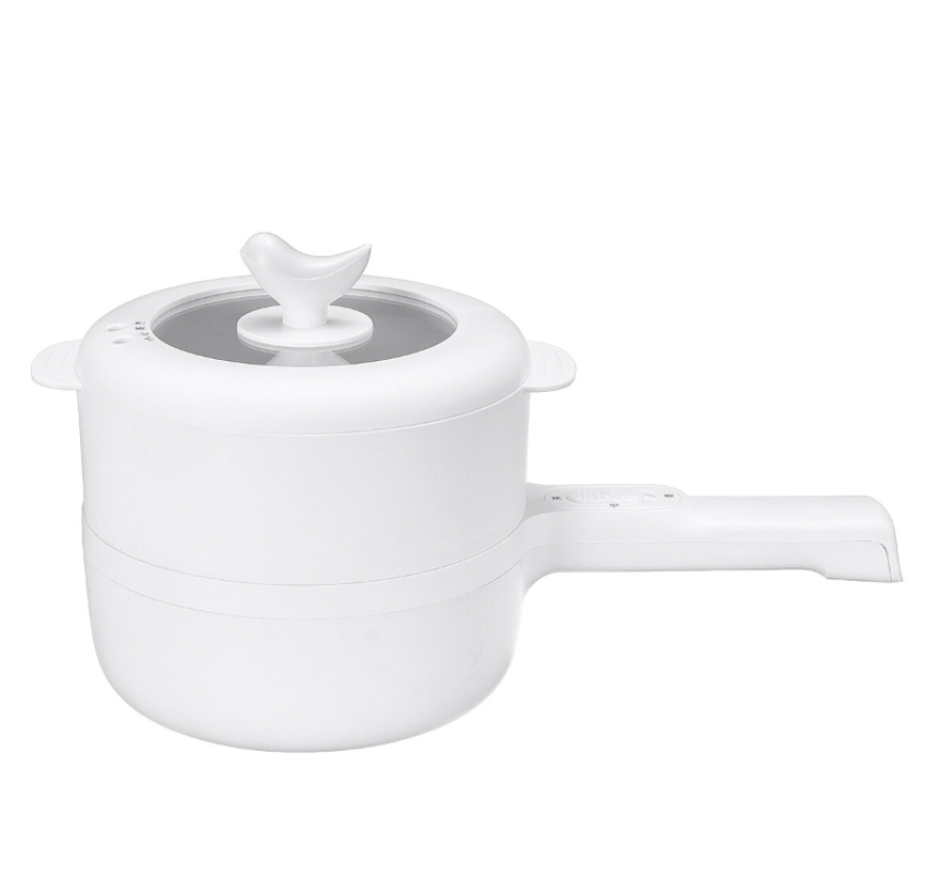 700W Portable Electric Cooking Pot Food Steamer Multi-purpose Pot