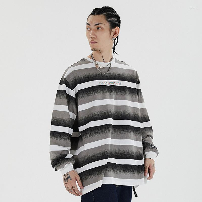Men's T Shirts UNCLEDONJM Retro Striped Gradient Loose Long-Sleeve T-shirt Autumn 2023 Clothing Graphic Tees Men Top ME-721, Black
Men's T Shirts UNCLEDONJM Retro Striped Gradient Loose Long-Sleeve T-shirt Autumn 2023 Clothing Graphic Tees Men Top ME-721, Black