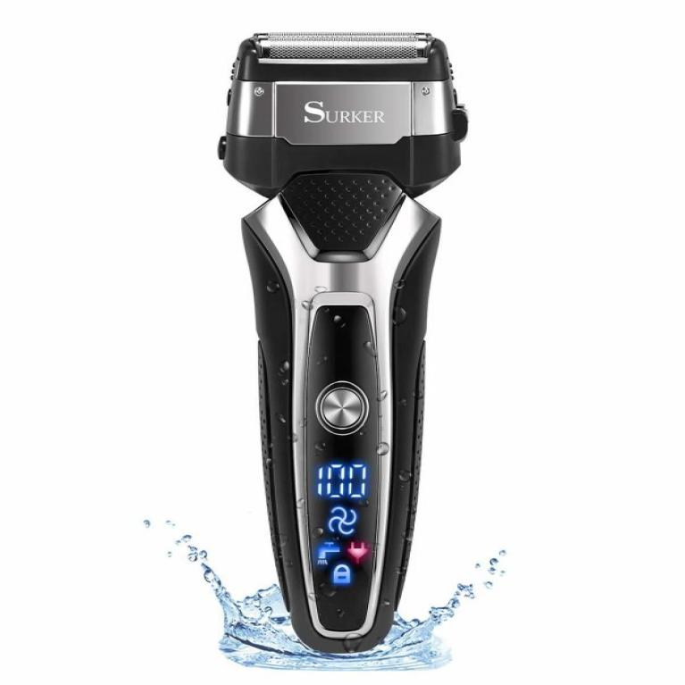 Electric Shavers Pro male electric shaver beard foil electric razor for men rechargeable shaving machine body cleaning shaver head2011813
Electric Shavers Pro male electric shaver beard foil electric razor for men rechargeable shaving machine body cleaning shaver head2011813
