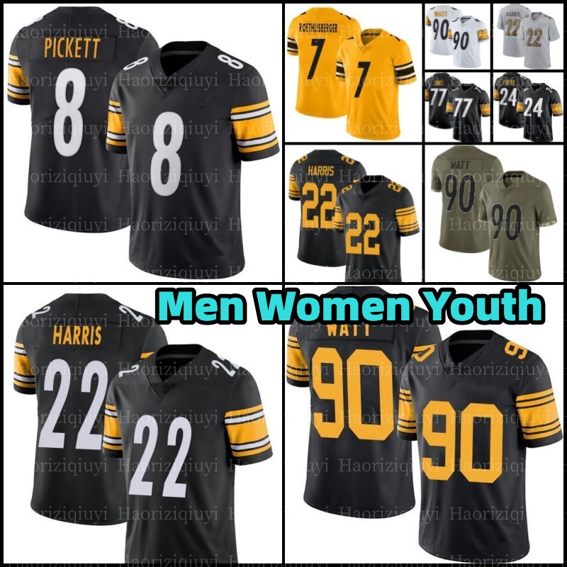 8 Kenny Pickett Jersey 90 T.J. Watt 22 Najee Harris 14 George Pickens Joey Porter Jr Pat Freiermuth Fitzpatrick 43 Troy Polamalu Broderick Jones Cameron Heyward Johnson, Men jersey
8 Kenny Pickett Jersey 90 T.J. Watt 22 Najee Harris 14 George Pickens Joey Porter Jr Pat Freiermuth Fitzpatrick 43 Troy Polamalu Broderick Jones Cameron Heyward Johnson, Men jersey