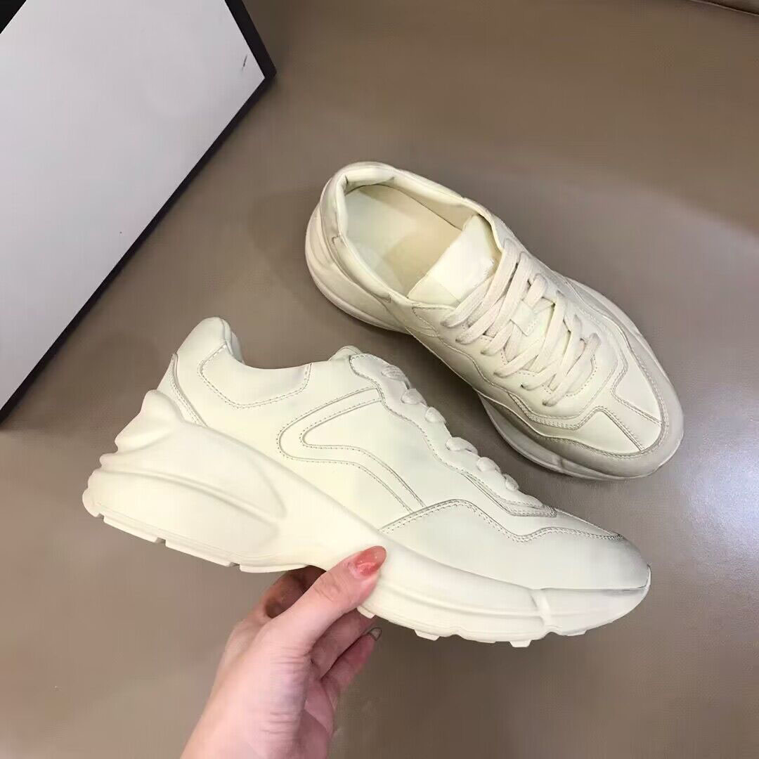 Casual-stylish Men Sports Shoes Luxury White Black Calfskin Nappa Rhython Sneakers Famous Brand Technical Outdoor Runner Vintage Trainers Shoe EU38-46, 33
Casual-stylish Men Sports Shoes Luxury White Black Calfskin Nappa Rhython Sneakers Famous Brand Technical Outdoor Runner Vintage Trainers Shoe EU38-46, 33