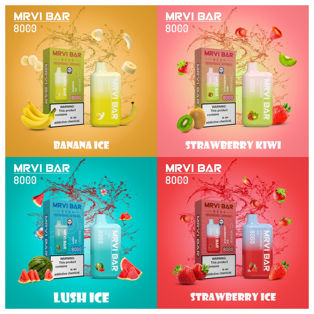 Original MRVI Vape Mini E Cig 8000 Puffs Disposable Vape Pen Electronic Cigarettes Wholesale I Vape
Original MRVI Vape Mini E Cig 8000 Puffs Disposable Vape Pen Electronic Cigarettes Wholesale I Vape
