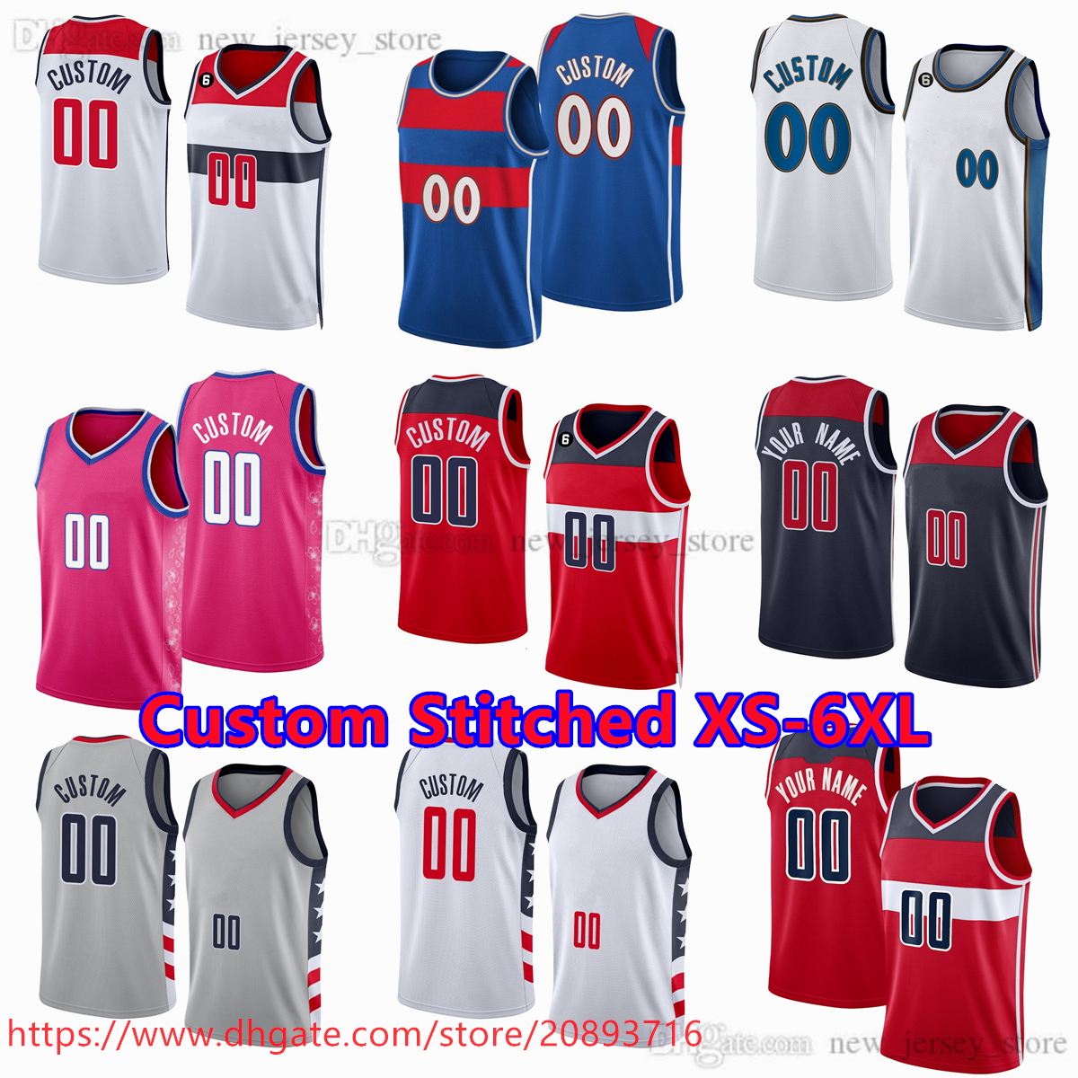 Custom Stitched XS-6XL Basketball Jersey 33 Kyle Kuzma 3 Bradley 6 Kristaps Beal Porzingis 1 Johnny Davis 9 Deni Avdija Corey Kispert Kendrick Nunn Goodwin Jerseys, Stitched jersey
Custom Stitched XS-6XL Basketball Jersey 33 Kyle Kuzma 3 Bradley 6 Kristaps Beal Porzingis 1 Johnny Davis 9 Deni Avdija Corey Kispert Kendrick Nunn Goodwin Jerseys, Stitched jersey