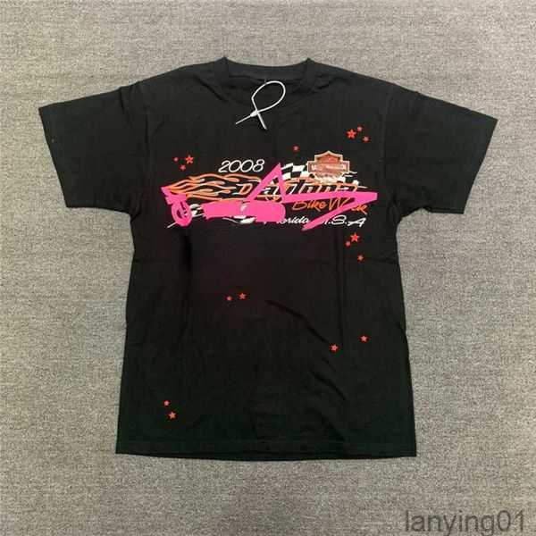 Puff Print 555555 t Shirt Men Women 1 Best Quality Spider Web Pattern T-shirt Top Tees 48745 2OSUL