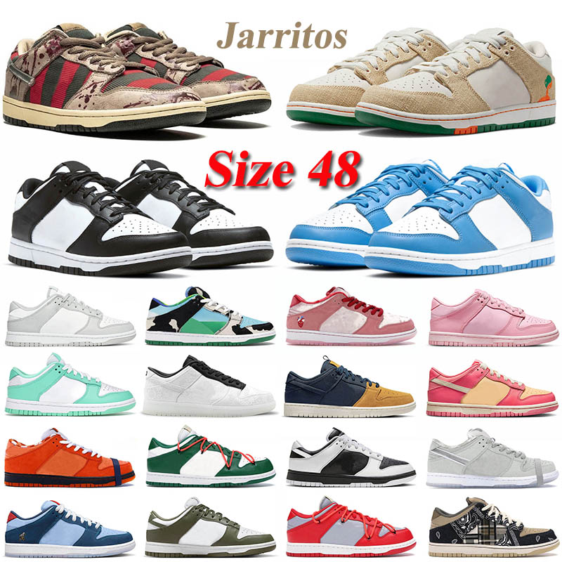 Big Size 48 Panda Low Jarritos Running Shoes Freddy Krueger Triple Pink Chunky Dunky New Designer Sneaker Clot Fragment Orange Lobster University Red Womens Trainer, A65 36-45
Big Size 48 Panda Low Jarritos Running Shoes Freddy Krueger Triple Pink Chunky Dunky New Designer Sneaker Clot Fragment Orange Lobster University Red Womens Trainer, A65 36-45