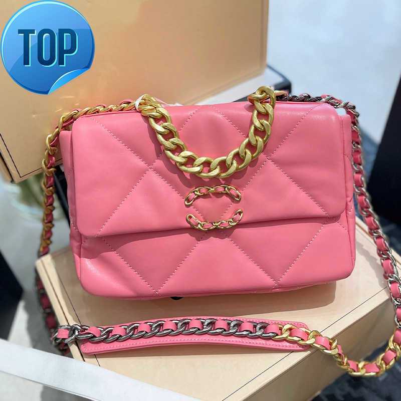 Channel 19 Designer Bag Top Lambskin 9A Quality Women Fashion Luxury Shoulder Crossbody Handbag Ladies Gold Silver Chain, Black
Channel 19 Designer Bag Top Lambskin 9A Quality Women Fashion Luxury Shoulder Crossbody Handbag Ladies Gold Silver Chain, Black