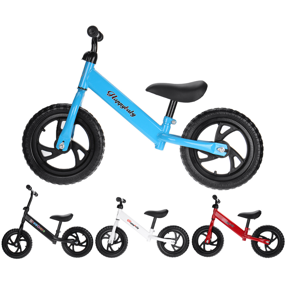 

Kids Portable Adjustable No Pedal Best Balance Bike for Children Bicycle Gift for Boys&Girls, Red