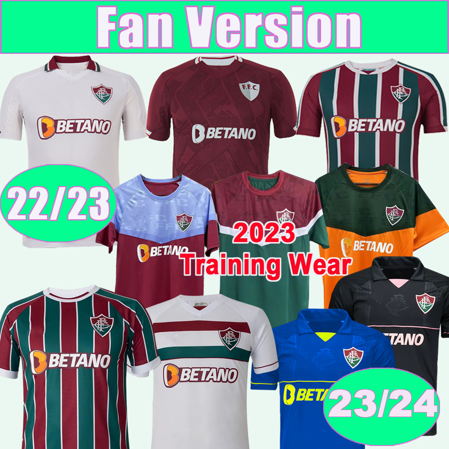 

2023 24 Fluminense Mens Soccer Jerseys 22 23 FRED G. CANO FELIPE MELO PH GANSO LUIZ HENRIQUE ANDRE NONATO Home Away 3rd Training Wear Goalkeeper Football Shirts, Qm13346 23 24 away brasileir. seri. a