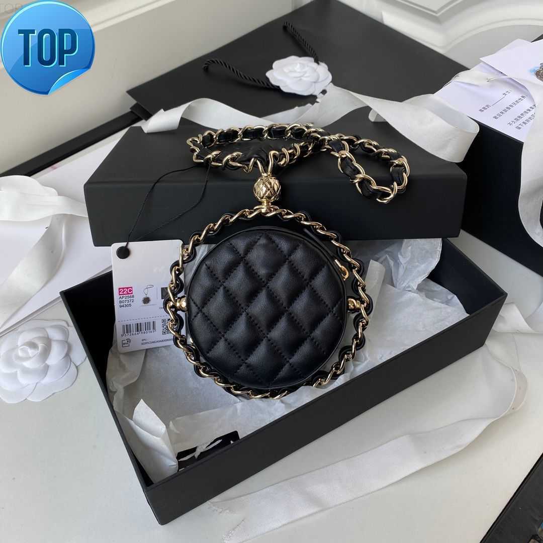 Luxury Channel Lambskin mini Round Bag maggievluxry Vintage Real leather 10A Premium Camera Classic Handbag Designer Women's Men's Purse Famous ToH, Black
Luxury Channel Lambskin mini Round Bag maggievluxry Vintage Real leather 10A Premium Camera Classic Handbag Designer Women's Men's Purse Famous ToH, Black
