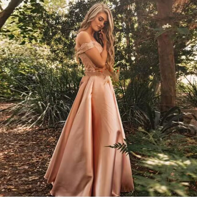 Lace Appliques Off The Shoulder Prom Dresses Party Evening Gowns Vestidos De Fiesta Vestidos Elegant Formal, Daffodil
Lace Appliques Off The Shoulder Prom Dresses Party Evening Gowns Vestidos De Fiesta Vestidos Elegant Formal, Daffodil