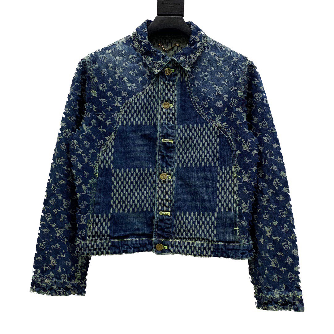 23ss man designers Denim Jackets Jacquard letters Outerwear Hooded men Cotton black blue
23ss man designers Denim Jackets Jacquard letters Outerwear Hooded men Cotton black blue